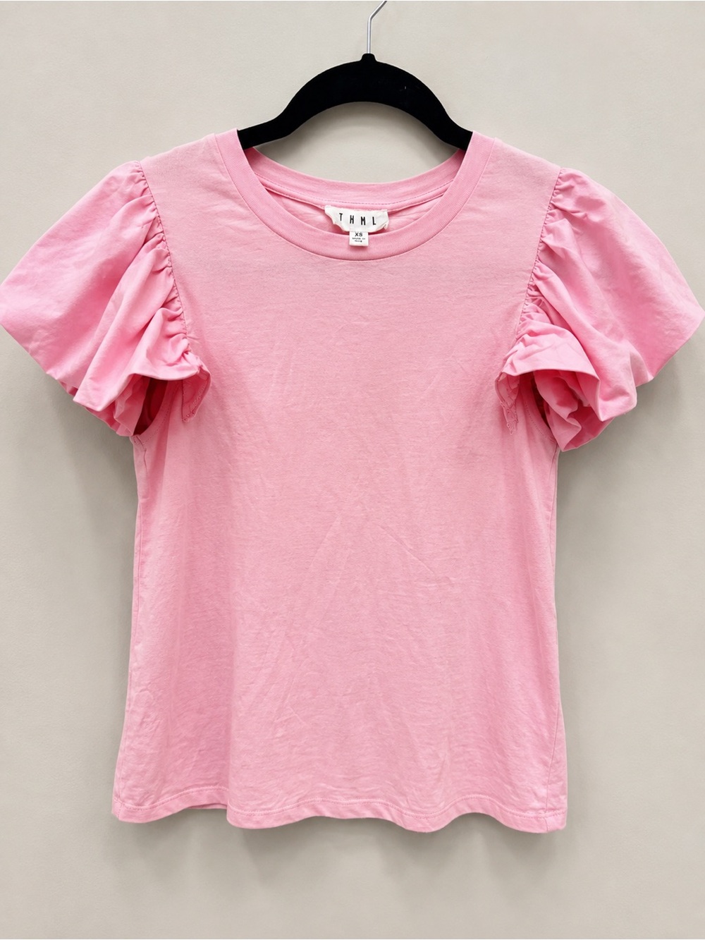THML Pink Flutter Sleeve Tee - Picture 2 of 5